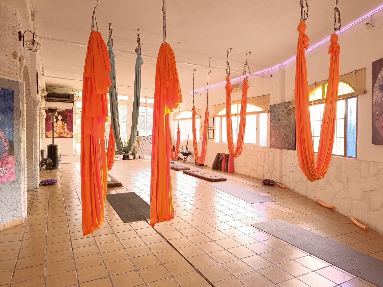 Sala yoga aéreo